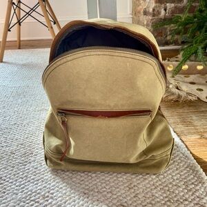 Army green Madewell Charleston backpack